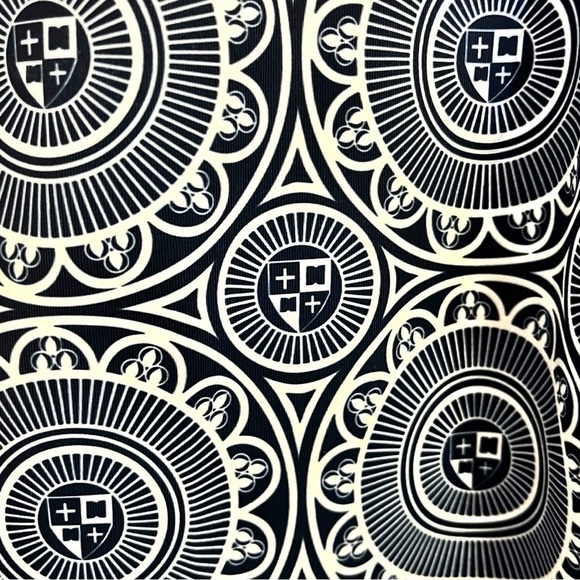 Gretchen Scott Jock Girl Patterned Legging with Wide Waistband in Blue & White - Picture 9 of 12